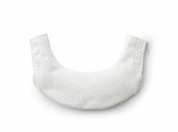 Teething-Bib-for-Baby-Carrier-One---White